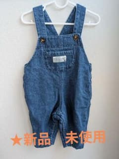 BREEZE　デニムロンパース　80サイズのサムネイル
