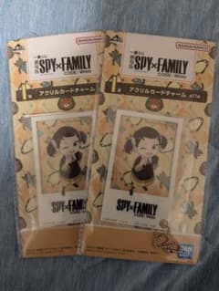 이치 반 쿠지 극장판 SPY × FAMILY 베키 아크릴 카드 매력 세트
