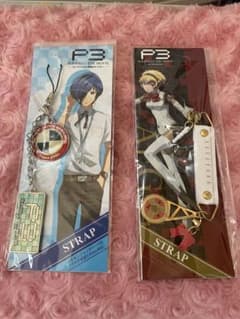 ペルソナ3 主人公　湊　アイギス　ストラップ　キーホルダー　レア ペルソナ3 主人公 湊 アイギス ストラップ キーホルダー レア