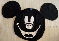 ミッキーフェイス　ポンチョTシャツのサムネイル