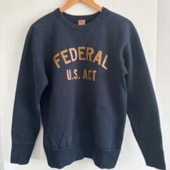 Deluxeware FEDERAL U.S. ACT スウェット M ネイビー - メルカリ