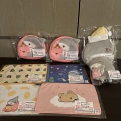 おでかけ子ザメ　キャラ福くじ　ぬいぐるみ ポーチ タオル まとめ売りのサムネイル