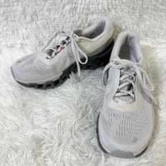 On Cloudmonster2 スニーカー グレー 24.5cm ランニング