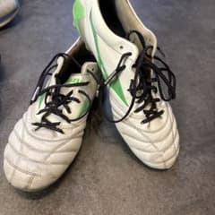 限定品Mizuno サッカースパイク ホワイト×グリーンのサムネイル