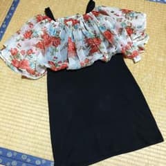 花柄 ワンピースのサムネイル