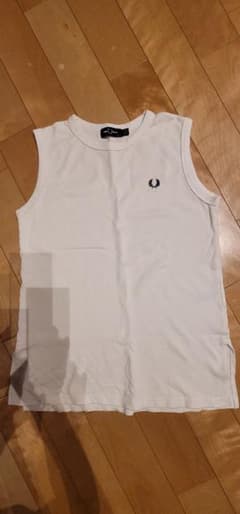 フレッドペリー　FRED PERRY　ノースリーブ　ホワイト　Lのサムネイル