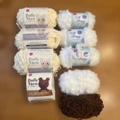 Dolls Yarn & Soft Shaggy 毛糸セットのサムネイル
