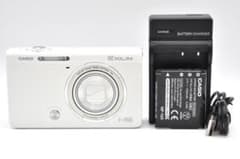CASIO EXILIM EX-ZR70 ホワイト コンデジ - メルカリ