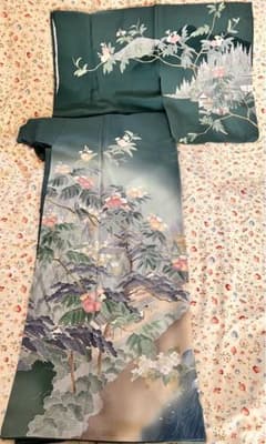 匿名配送♡お買い得品♡上品 訪問着 袷 岡本蒼風 - メルカリ