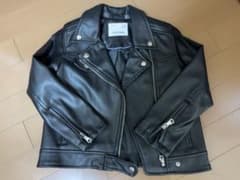 【限定出品】ZARA KIDS レザーライダースジャケット 6Y 116cmのサムネイル