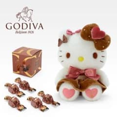 ハローキティ　ドール＆GODIVA 2024 未開封のサムネイル