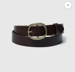 coelie collab roundバックルレザーベルト coelie collab roundバックルレザーベルト - メルカリ
