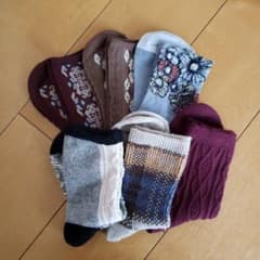 ソックス6足のサムネイル
