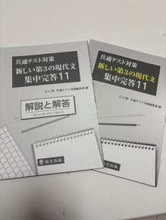 新しい第3の現代文 集中完成11のサムネイル