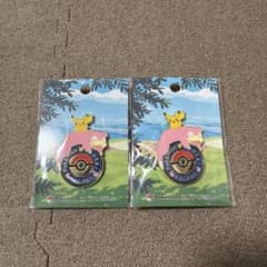 ポケモンセンター カガワ 香川 限定 ヤドン ピカチュウ ロゴピンズ 2個