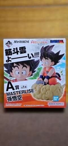 신품 미개봉 국내 정규품 드래곤볼 MASTERLISE 손오공 A상