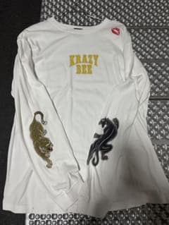 激レア 希少 山本KID XLハードヒット krazy bee krazy bee クレイジービー 山本KID 長袖 ロンT XL 絶版 希少 - メルカリ