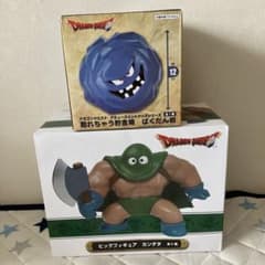 ドラゴンクエスト 2点セット カンダタ フィギュア ばくだん岩 貯金箱