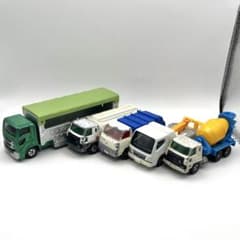 トミカ はたらくくるま トラック 5台セット 家畜運搬車 ロングトミカ