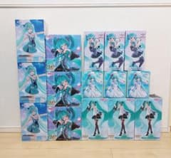 初音ミク プライズ フィギュア 15点(5種)セット まとめ売り 新品未