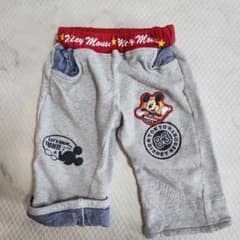 Tokyo Disney Resort Mickey Mouse Half Pants, Size 120cm