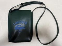 LACOSTE ショルダーバッグ ダークグリーンのサムネイル