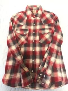 ビームス別注 ラングラーウエスタンネルシャツM beams Bluebellのサムネイル