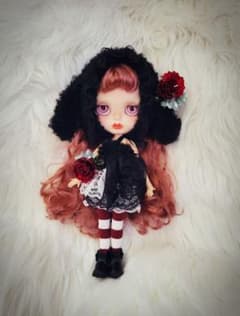 おっきなお耳の黒うさセットのサムネイル