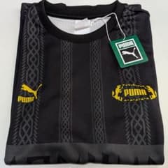 PUMA x 몬스터 헌터 축구 반소매 T 셔츠 블랙 블랙 S