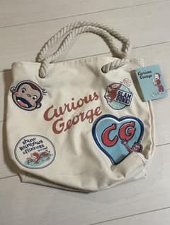おさるのジョージ プレミアムロープバッグ　トートバッグ　⭐︎新品未使用タグ付き★