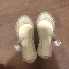 Kids Foret キッズ サンダル 16.0cm ラメのサムネイル