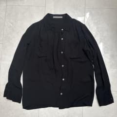 theory luxe シルク100% 長袖シャツ ブラック 38のサムネイル