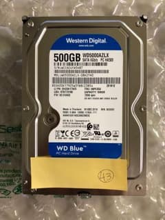 HDD 3.5インチ内蔵ハードディスク　500GB　(43)のサムネイル