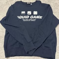 GU SQUID GAME トレーナー L ネイビーのサムネイル