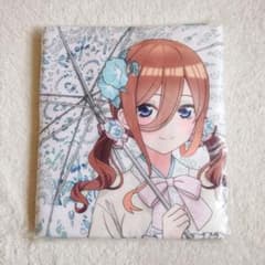 【新品未開封】五等分の花嫁 中野三玖 大判タオルケット レトロモダン