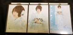 乃木坂46 生写真 浴衣 2018 山崎伶奈　3種コンプのサムネイル