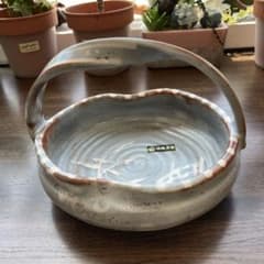 桔梗窯 夫婦鉢 陶芸品 工芸品 陶器 炻器 焼物 美濃焼 桔梗屋窯 手付き鉢 陶器 - メルカリ
