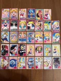 当時物　セーラームーンカード　月野うさぎのサムネイル