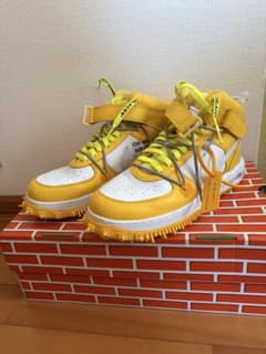 Off-White x Nike Air ハイカットスニーカー 箱＆替え紐付きのサムネイル