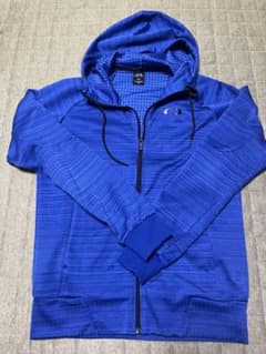 OAKLEY メンズパーカー Sサイズ ブルーのサムネイル