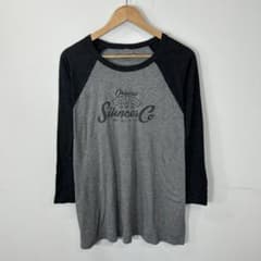 SilencerCo ラグラン 長袖Tシャツ グレー ブラックのサムネイル