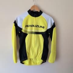 PEARL IZUMI サイクルジャージ 長袖 イエロー ブラック - メルカリ