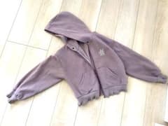 フリースジャケット パープル 150cmのサムネイル
