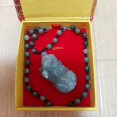瑪瑙　獅子型の小物　首飾り
