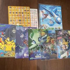 ポケモン　下敷き　ファイル　過去グッズセットのサムネイル