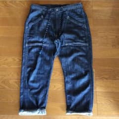おもいきり値下げ！！Lee クロップドデニムジーンズ Mサイズのサムネイル
