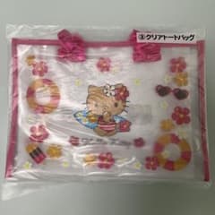 一番くじ　日焼けキティ　クリアトートバッグのサムネイル
