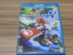 WiiU マリオカート8 説明書付 ケース破損 動作未確認のサムネイル