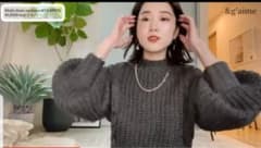 アンジェム　マルチチェーンネックレス　シルバーのサムネイル