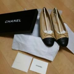 CHANEL　シャネル　バレエシューズ　２３.５cmのサムネイル